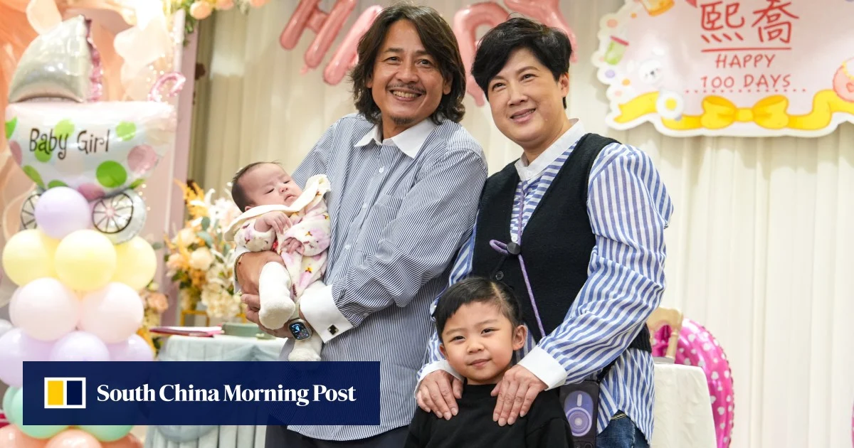 Майка от Хонконг на 58 чества 100 дни със семейството