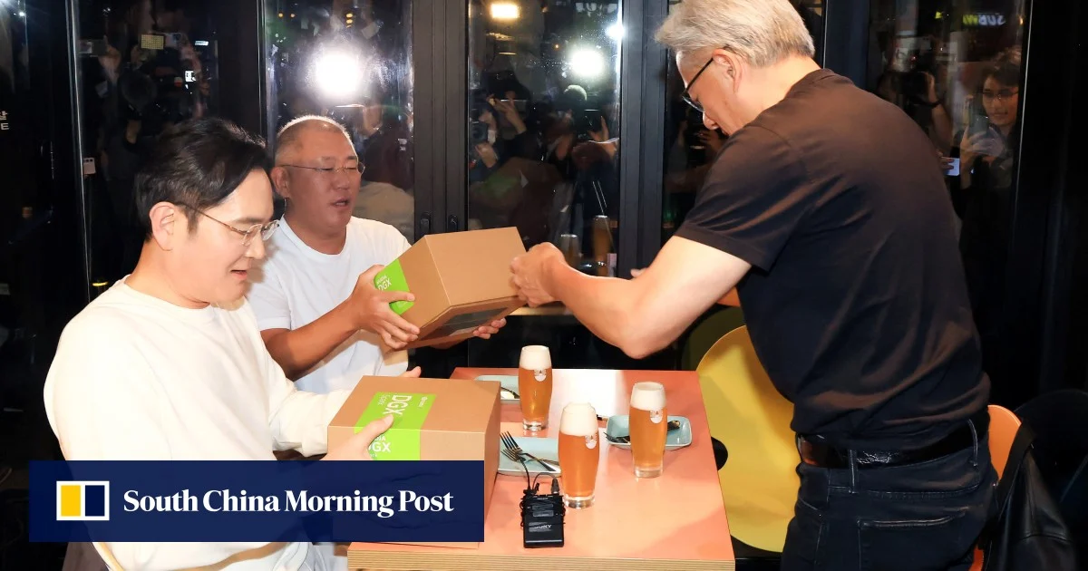 Jensen Huang пропусна корейския №1 партньор на срещата „chimaek“